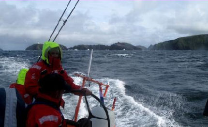 sevenstar groupama70 prima alle shetland