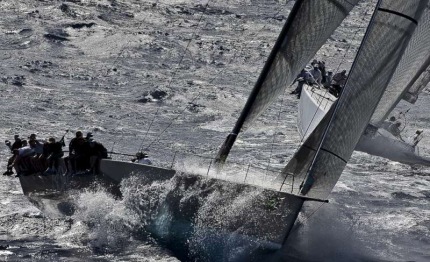 lo spettacolo dei maxi da domani porto cervo