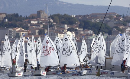 barcolina fratelli fornasari vincono negli optimist
