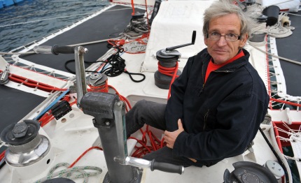 route du rhum quentin recuperato da un elicottero