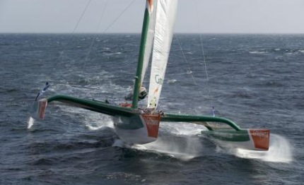 route du rhum cammas vola sugli alisei