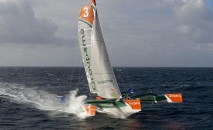 route du rhum groupama vola verso la guadalupa