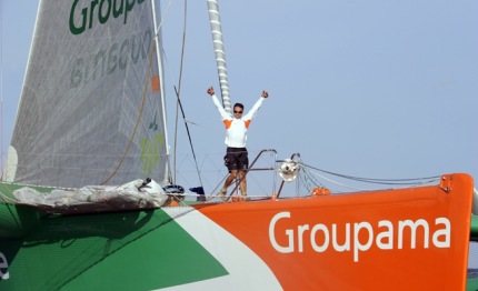franck cammas vince la route du rhum