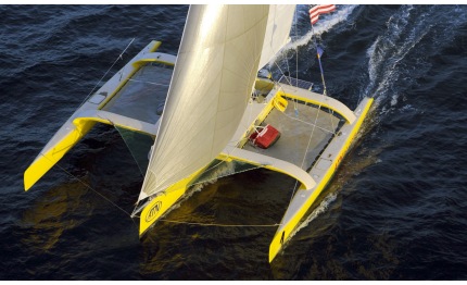 route du rhum si rovescia il trimarano di etienne giboire