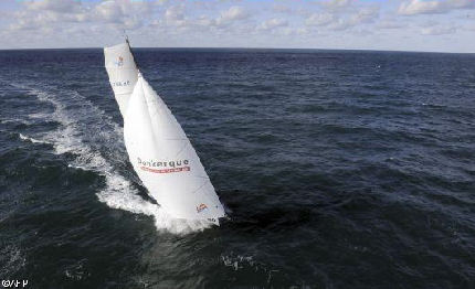 flash route du rhum in class 40 vince thomas ruyant