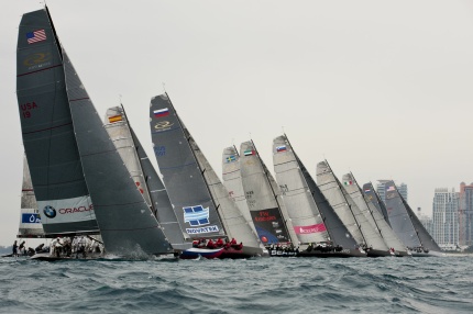 rc44 cup mascalzoni terzi nella sezione dei match race