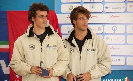 monopoli oggi in acqua laser per la winter sailing challenge