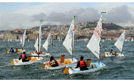 napoli da domani in acqua gli optimist per il trofeo campobasso