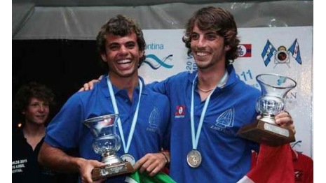 mondiale 420 argento per italia