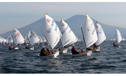 optimist il podio del trofeo marcello campobasso