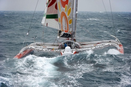 sodeb thomas coville arriva alle canarie