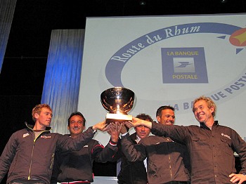route du rhum andrea mura premiato st malo