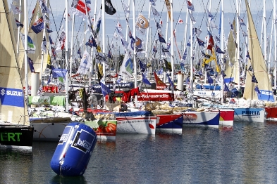 solitaire du figaro 2011 un parterre eccezione