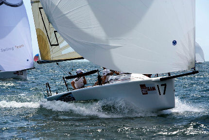 bacardi cup risultati della classe melges 20