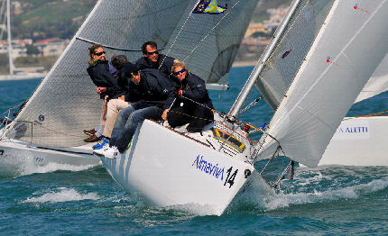 santa marinella una regata con tante star