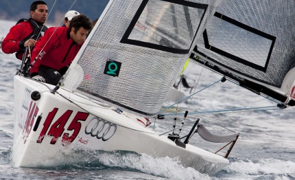 audi melges 20 scarlino in testa let roll