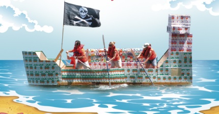 re boat race la prima regata riciclata in italia