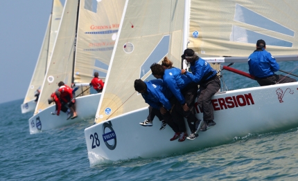 melges 24 tripletta di little wing conte of florence