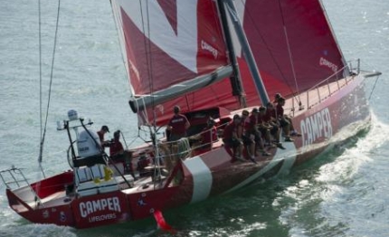volvo ocean race camper termina la qualifica