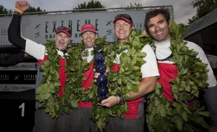 extreme 40 artemis vince all ultima regata