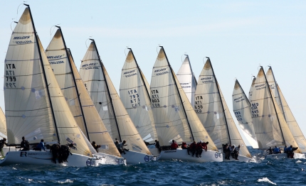 per melges 24 tappa in sardegna