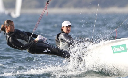 skandia sail for gold secondo giorno con vento