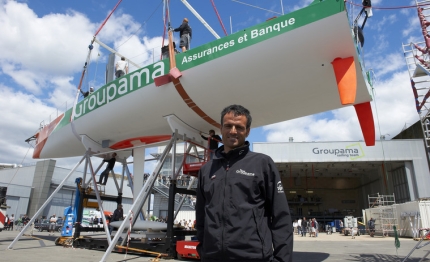 domani lorient il varo di groupama