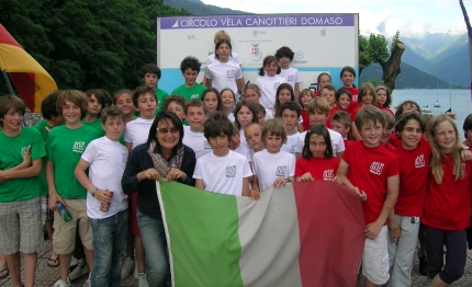 optimist domaso vince mattia panigoni