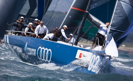 marsiglia gara splendida vittoria di audi azzurra sailing team