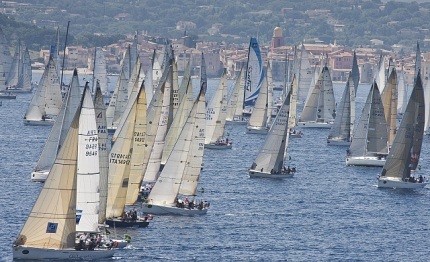 giraglia rolex cup partita la prova altura