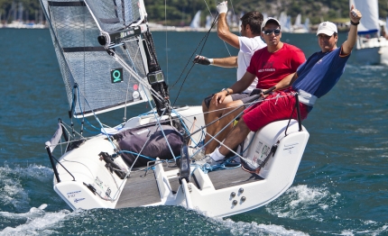 melges 20 malcesine doppio successo per notaro