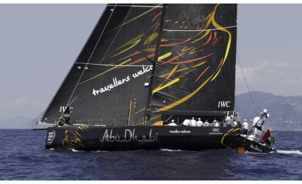volvo ocean race abu dhabi vara il suo vo70
