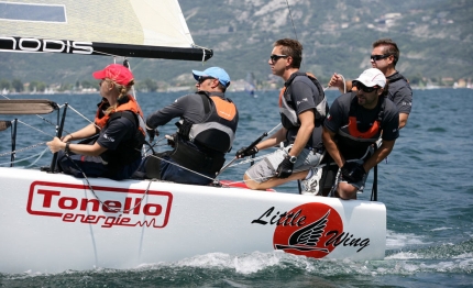 melges 24 little wing vince riva del garda