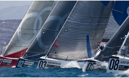 audi medcup cagliari azzurra argento