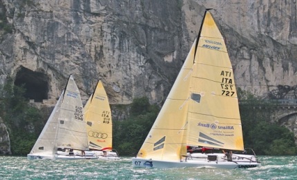 europeo melges 24 vento leggero non si regata