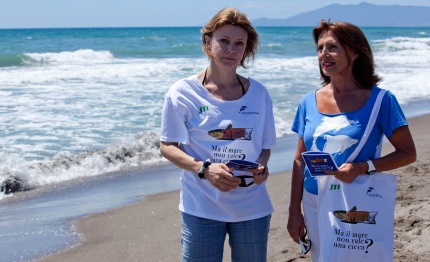 ma il mare non vale una cicca al via la campagna di marevivo