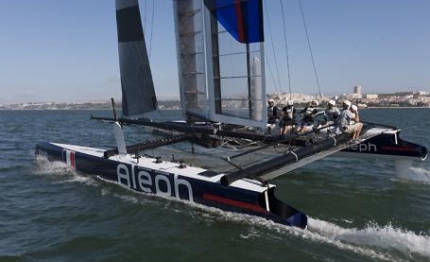 34 america cup bordo di aleph