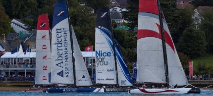 cowes extreme 40 luna rossa scende al terzo posto