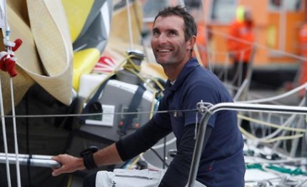 jeremie beyou vince la solitaire du figaro