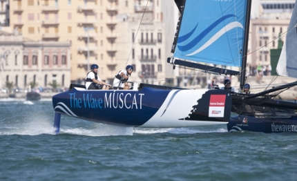 extreme 40 passa in testa the wawe muscat