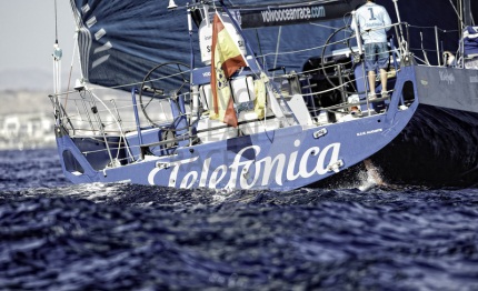 volvo ocean race telefonica gia ad alicante