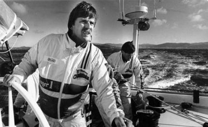 vor un trofeo per sir peter blake