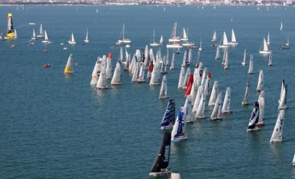 mini transat partenza puntuale alle 17