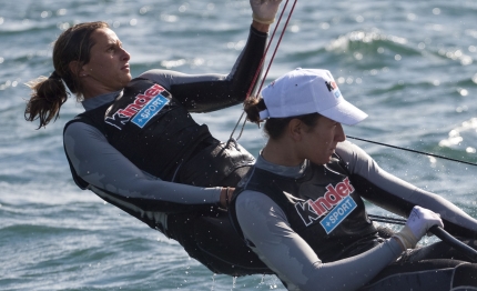 conti micol per la volta campionesse italiane di 470f
