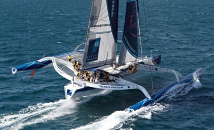 banque populaire peyron presenta equipaggio per il trofeo jules verne