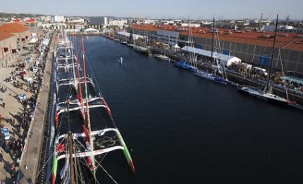 la transat jacques vabre parte verso la tempesta