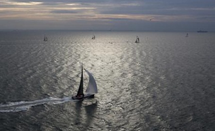 prima notte agitata alla transat jacques vabre