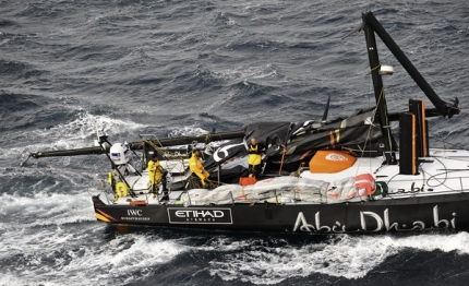 volvo ocean race disalbera abu dhabi