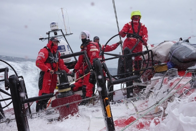 volvo ocean race rotta di collo verso citta del capo