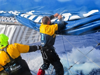 volvo ocean race telefonica un soffio dalla vittoria